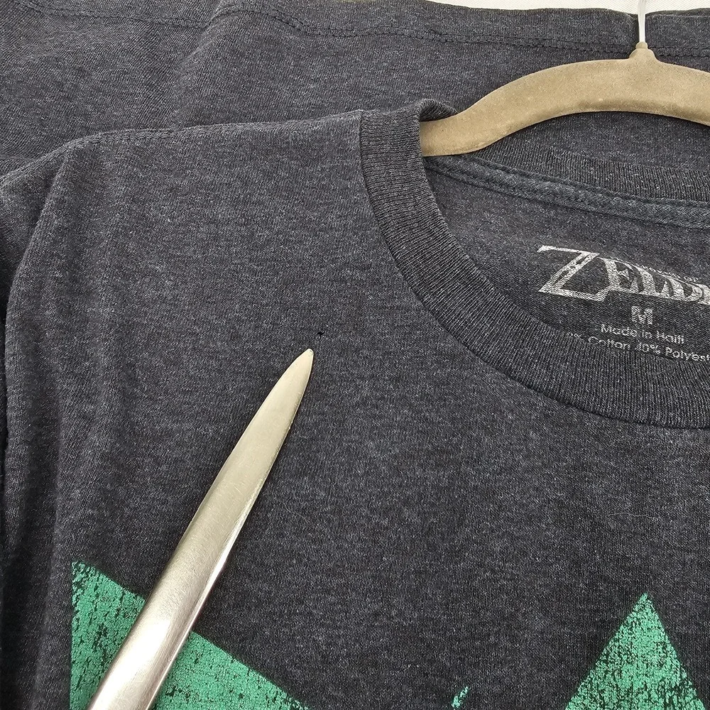 The Legend Of Zelda‎ Nintendo Tshirt Adult Sz M Grey See Description